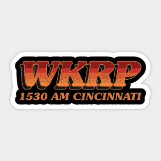 WKRP - 1530 CINCINNATI Sticker